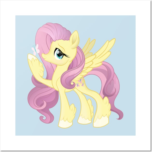 Nervous Cute Fluttershy My Little Pony Posters And Art, 59% OFF
